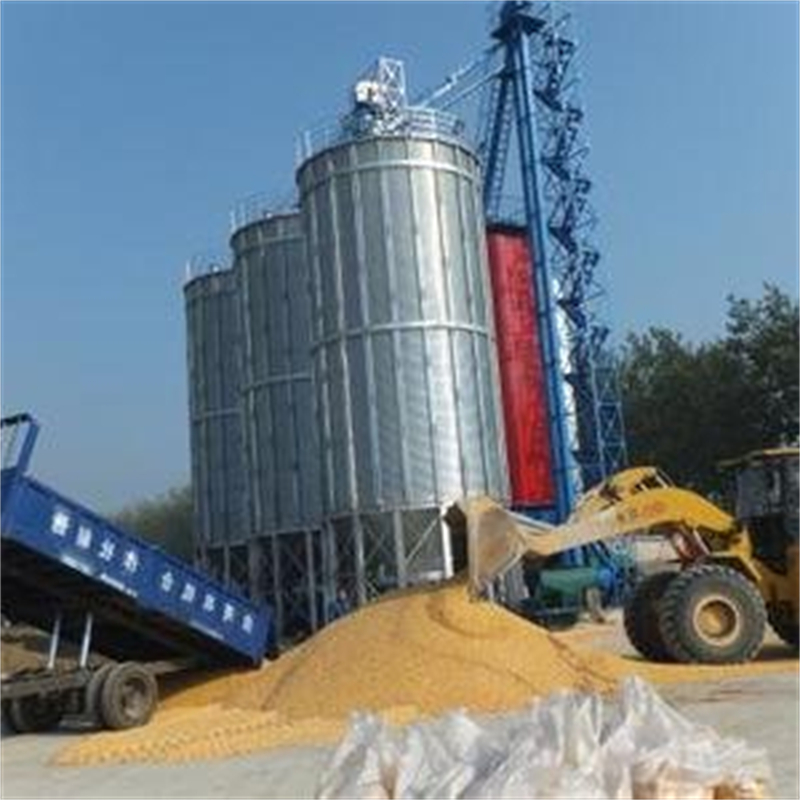 装配式粮食钢板仓参数图文介绍