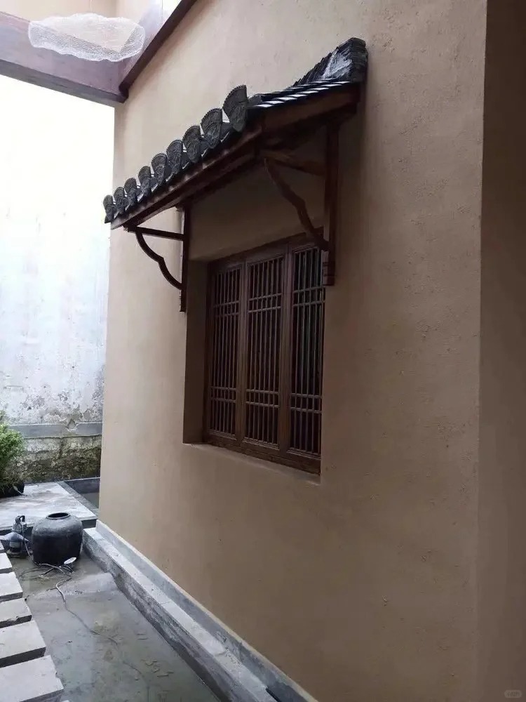 断层仿泥巴墙涂料施工#仿泥巴稻草漆#民宿改造#美丽乡村