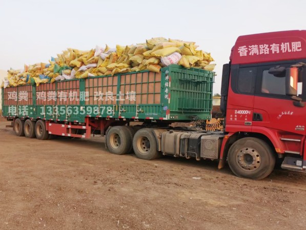 干鸡粪助力三农生产实地大厂