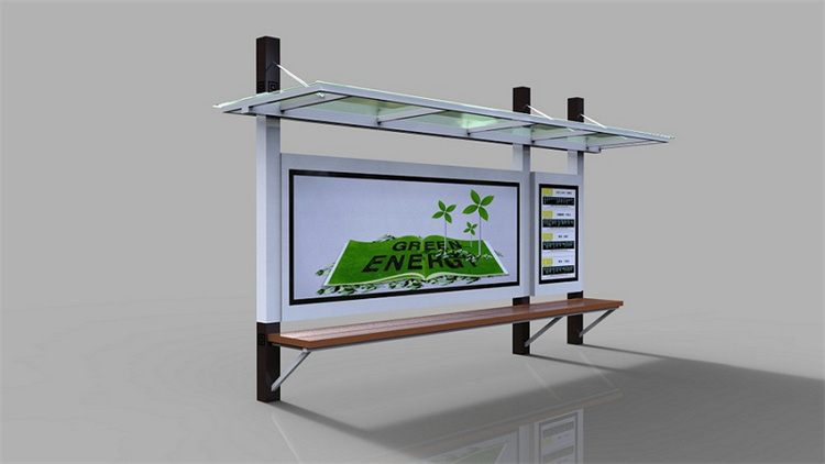 滚动灯箱候车亭解决方案本地厂家值得信赖