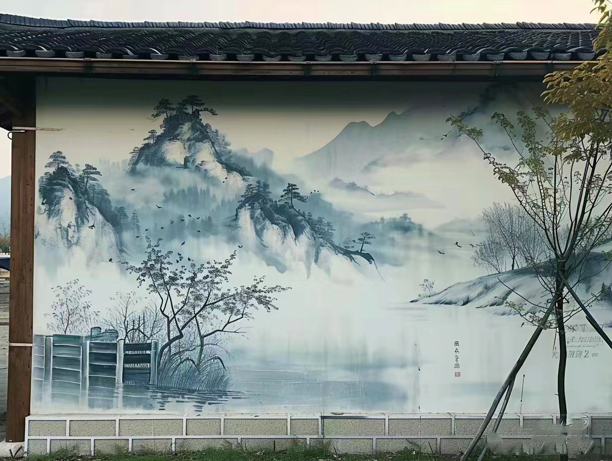 宁波象山宁海墙绘手绘墙彩绘壁画团队