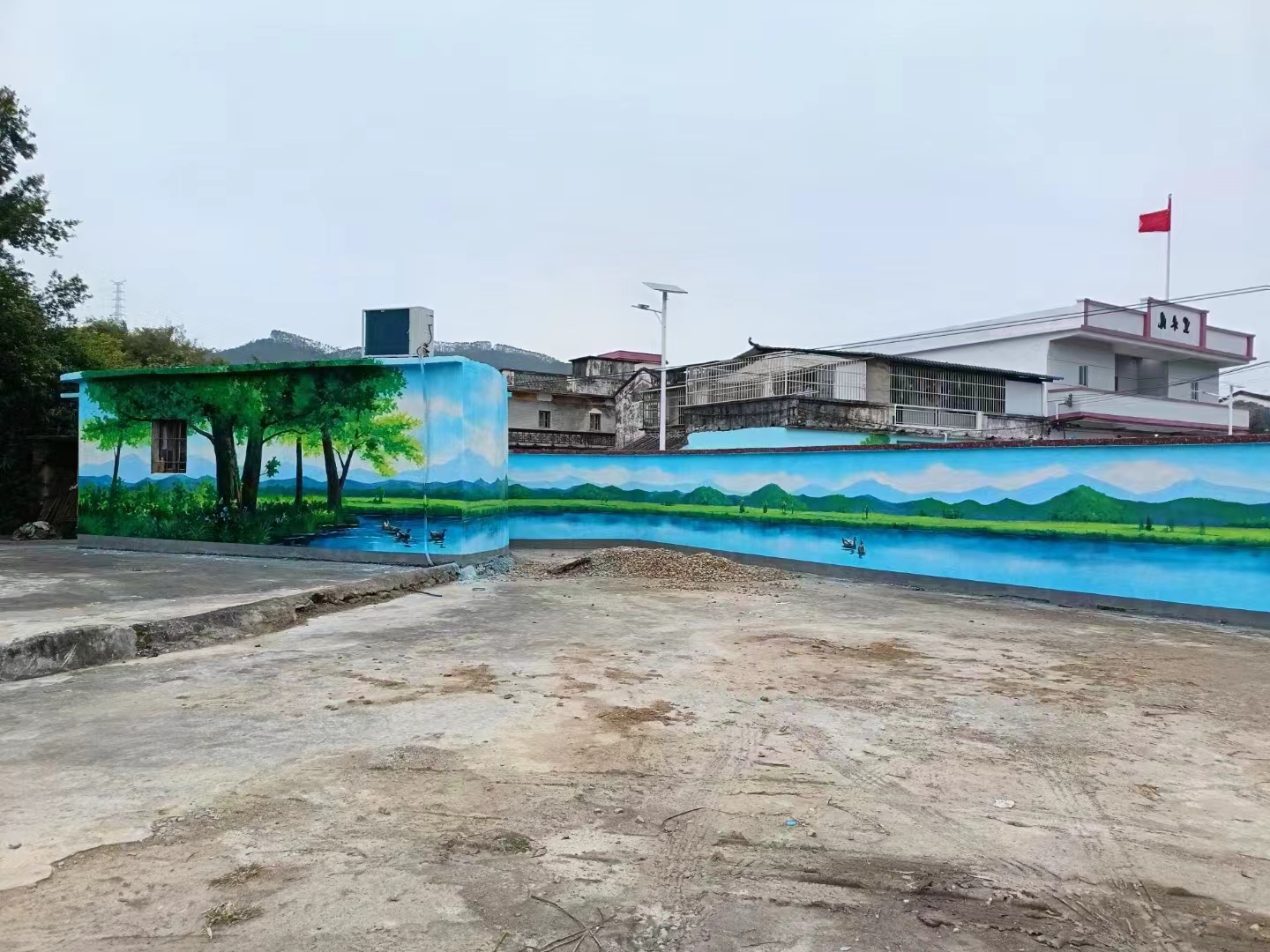 白沙县墙绘壁画墙体彩绘涂鸦公司