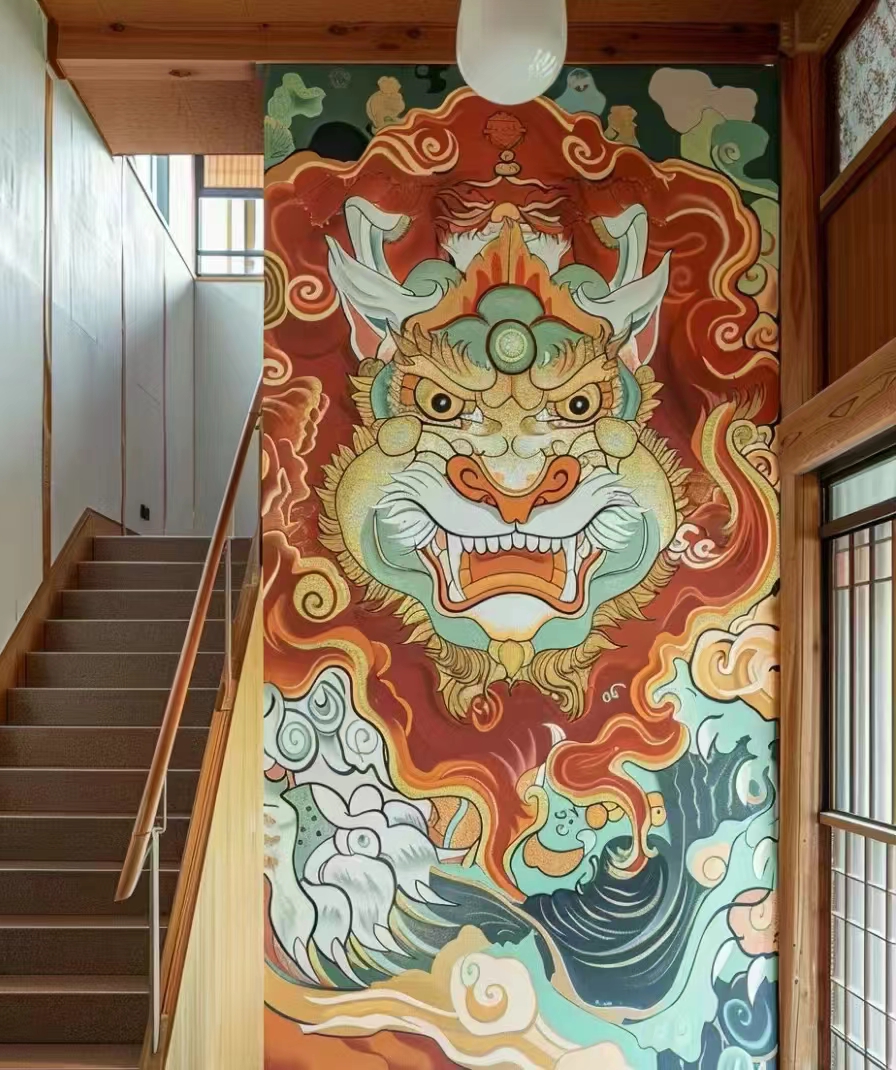 琼海市墙面彩绘墙体手绘壁画师工作室