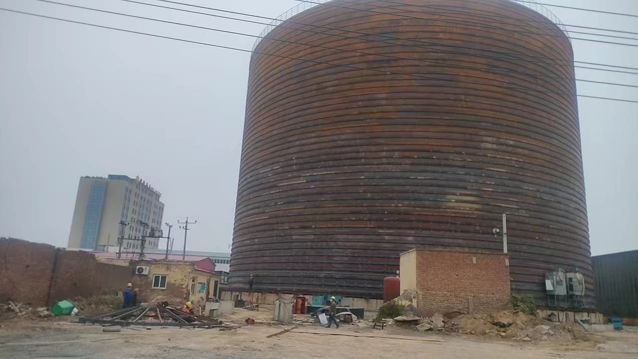 2万吨粉煤灰钢板仓研发厂家