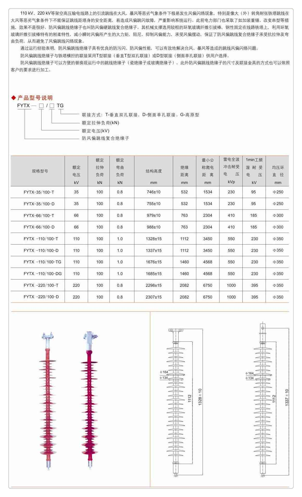 FZS-40.5/5复合绝缘子用心制作